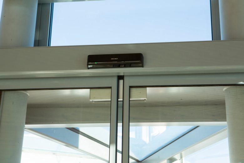 Brandwerende automatische schuifdeur