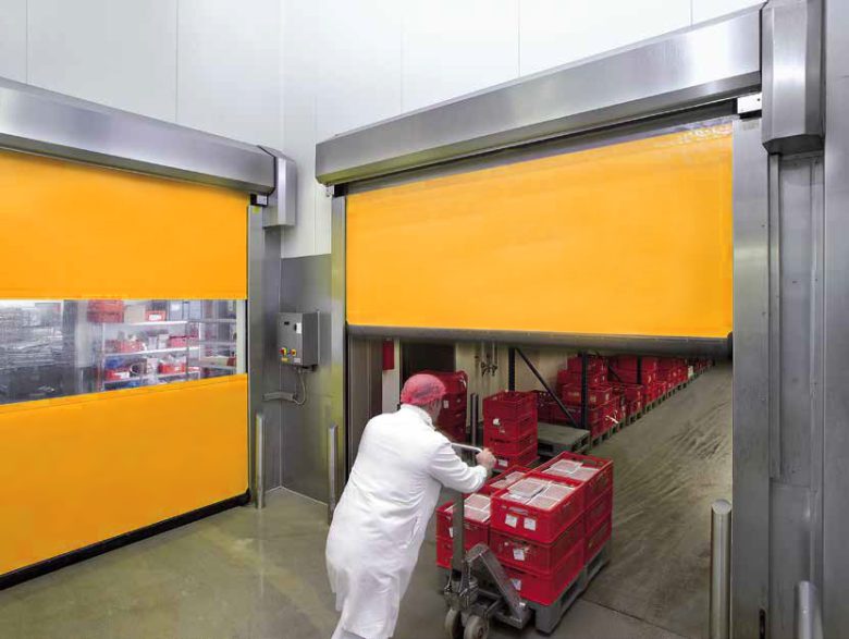 Snelroldeur foodsector